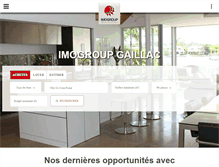 Tablet Screenshot of imogroup-gaillac.com